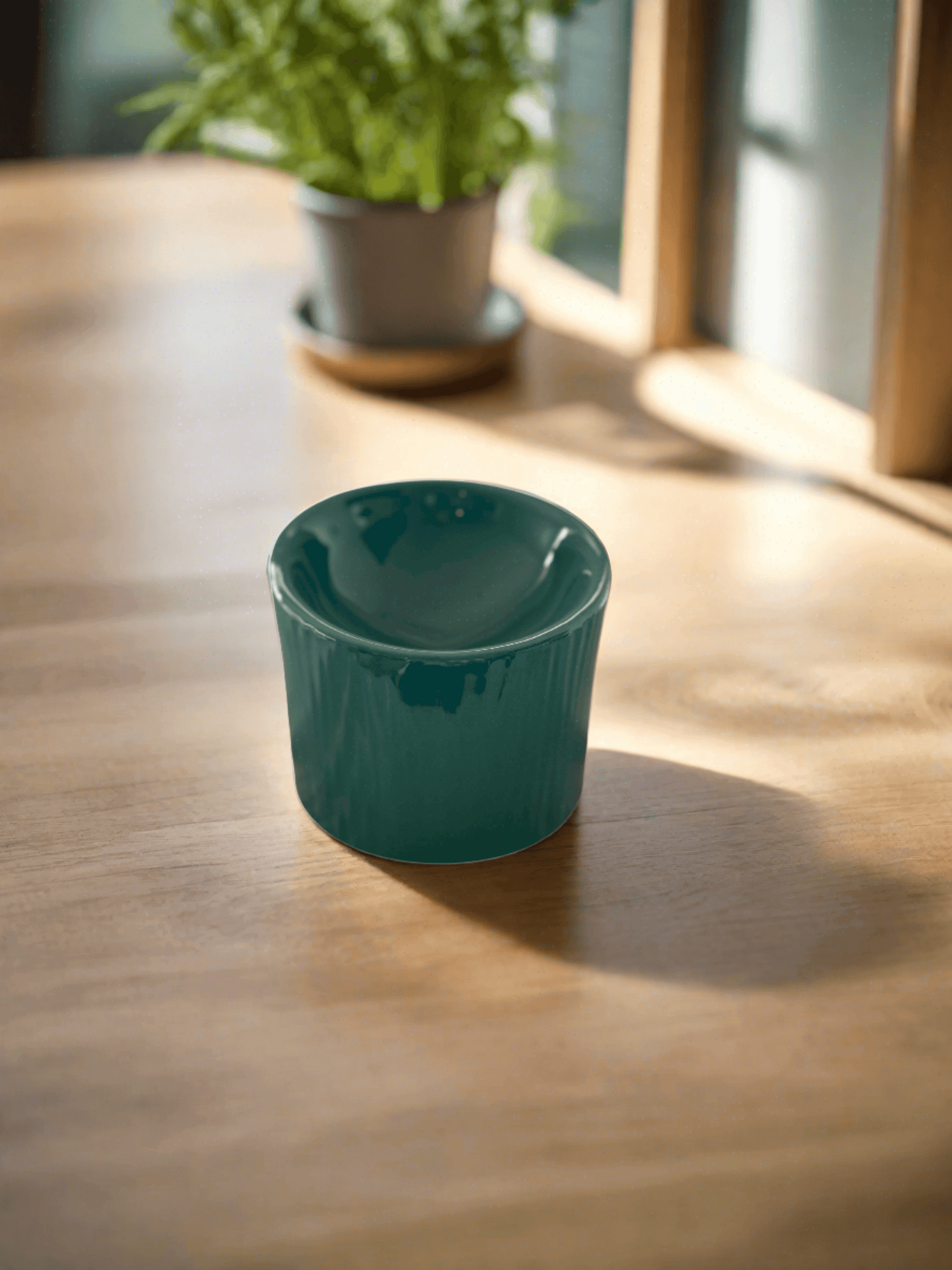 Ergonomic Ceramic Cat Food Bowl
