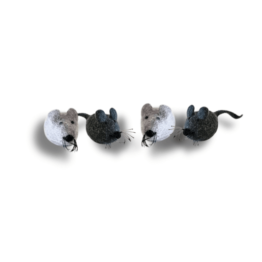 100% New Zealand Natural Wool. Non-Toxic. No Plastics. Recyclable. Compostable. Toy Mice. Sustainable Cat Products Australia. Eco-Friendly. Free Shipping until Jan 15th 2025!